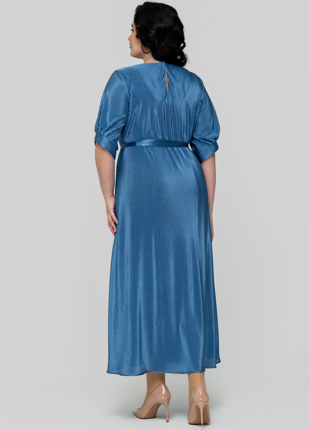 Синя кежуал сукня а-силует A'll Posa однотонна