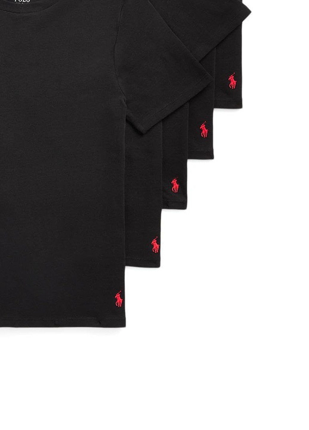 Чорна демісезонна футболка (5 шт.) Ralph Lauren