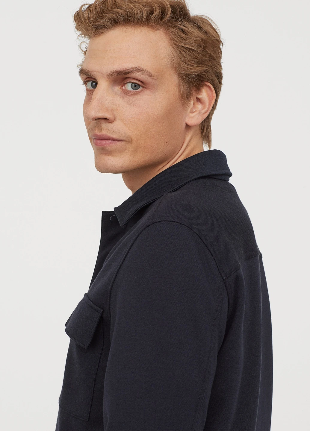 Темно-синя куртка легка,темно-синій, H&M
