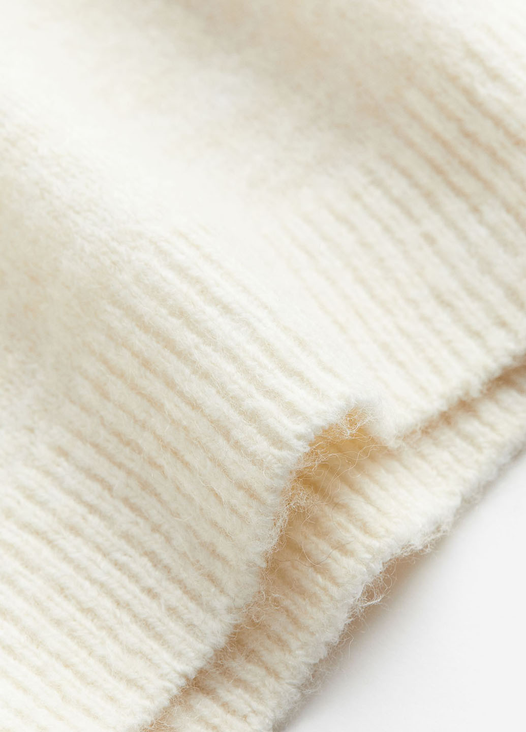 Кремовий демісезонний джемпер оверсайз H&M