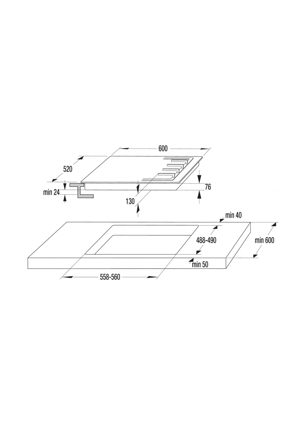 Варочная поверхность Gorenje g 641 x (131622122)