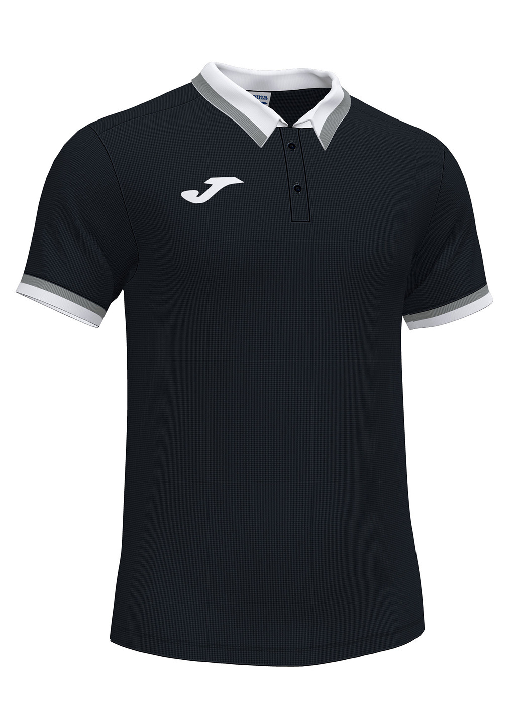 Черная футболка-поло для мужчин Joma с логотипом