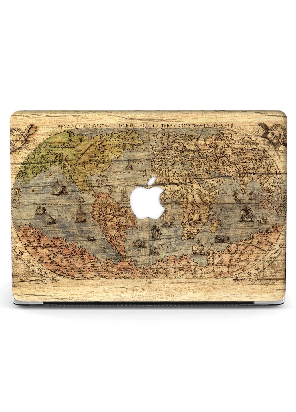 Чохол пластиковий для Apple MacBook Pro 13 A1278 Дерев'яна карта (Wooden Map) (6347-1863) MobiPrint (218528483)