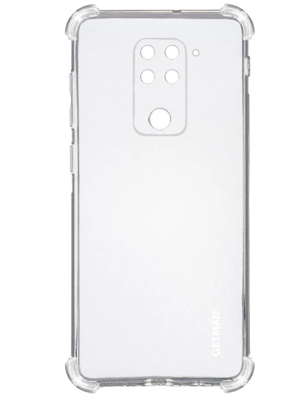 TPU чехол Ease logo усиленные углы для Xiaomi Redmi Note 9 / Redmi 10X Бесцветный (прозрачный) (is_00000036543_1) Getman (237824421)