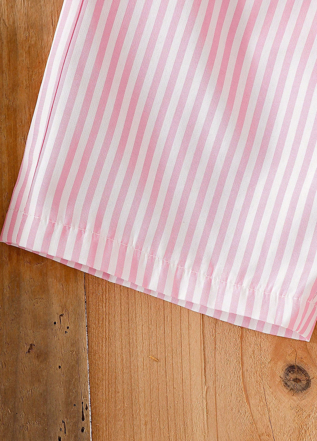 Рожевий літній костюм (топ, штани) SHEIN