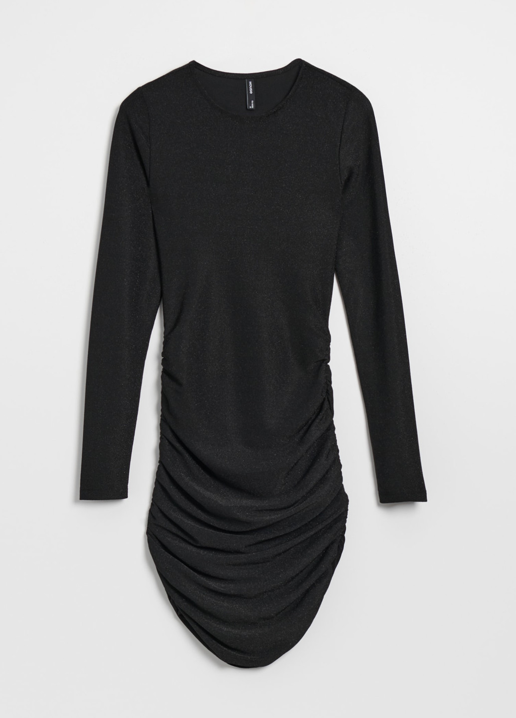 Черное кэжуал платье силуэтная House однотонное