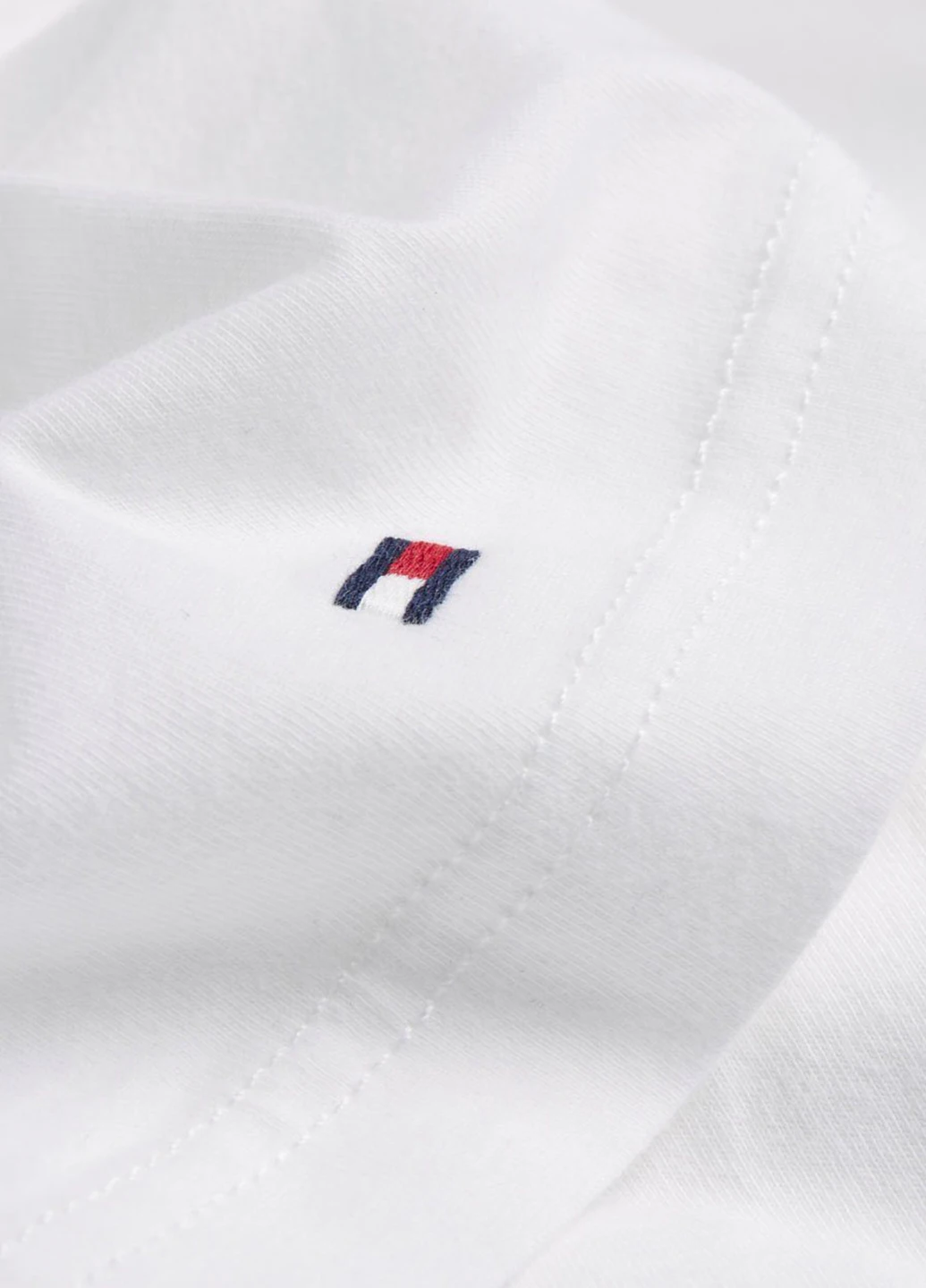 Белая футболка Tommy Hilfiger