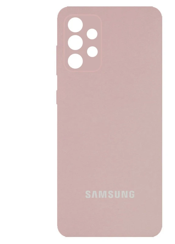 Чехол Silicone Cover Full Camera (AA) для Samsung Galaxy A72 4G / A72 5G Розовый / Pink Sand (is_00000048775_23) Epik (238479634)