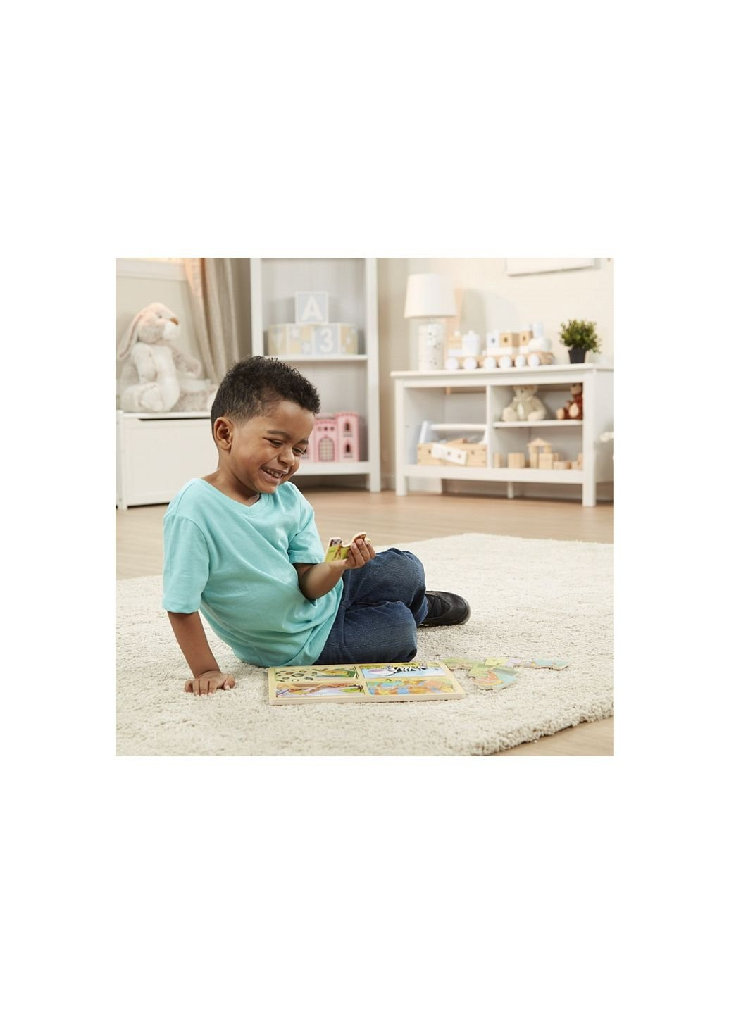 Пазл деревянные в футляре "Животные" (MD31362) Melissa&Doug (254067774)