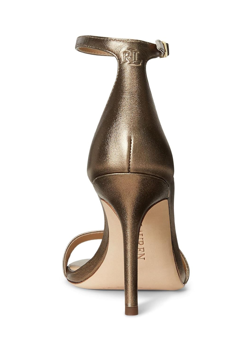 Коричневые босоножки Ralph Lauren с ремешком