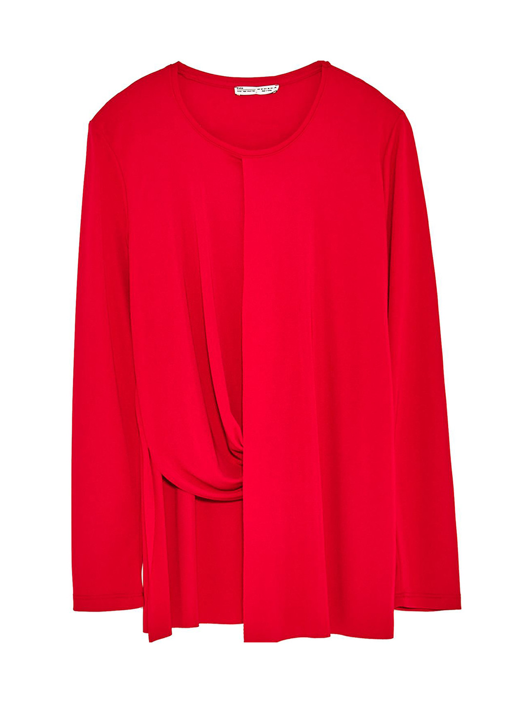 Красная демисезонная блуза Zara
