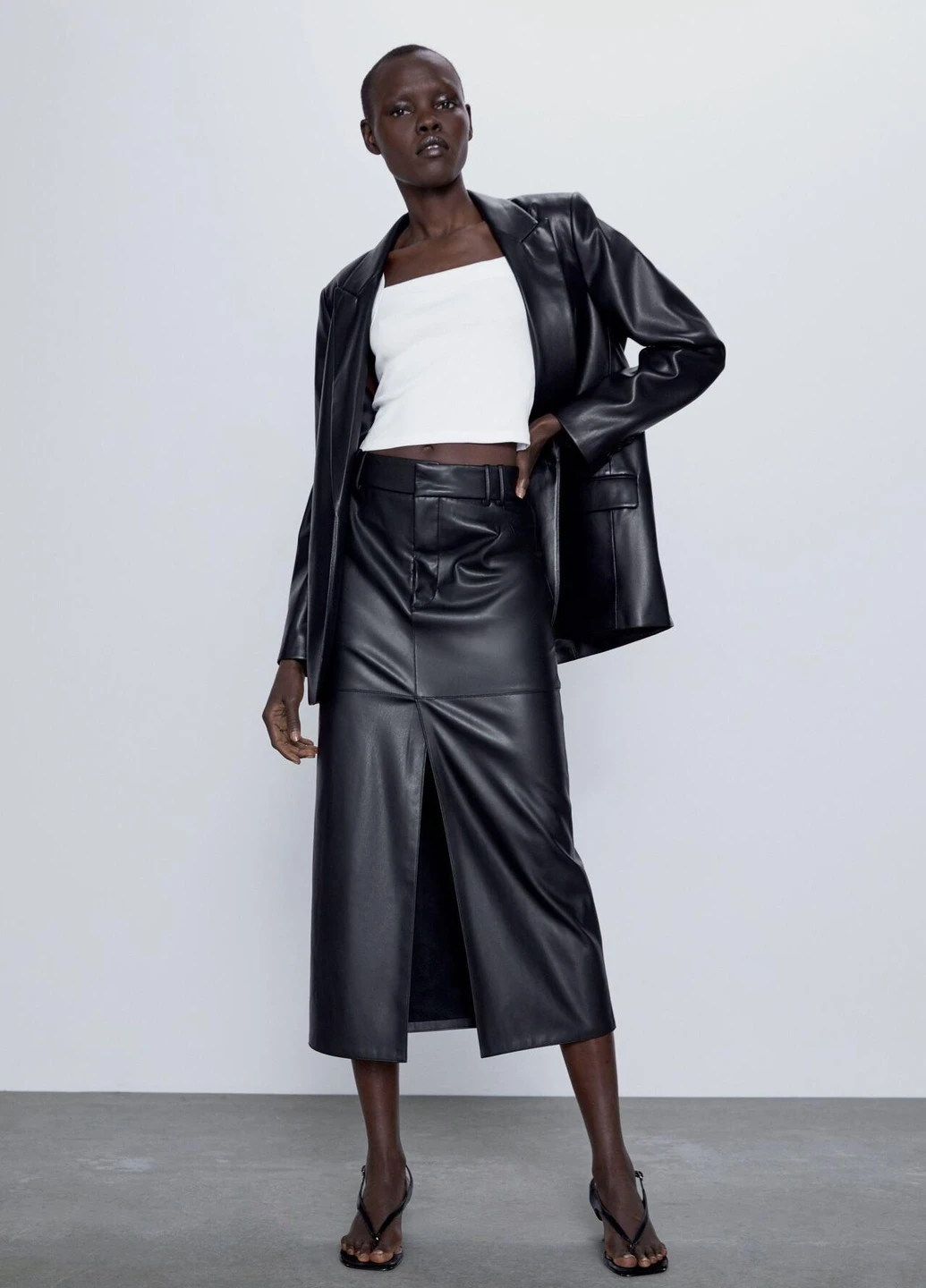 Топ літо,білий, Zara (255192567)