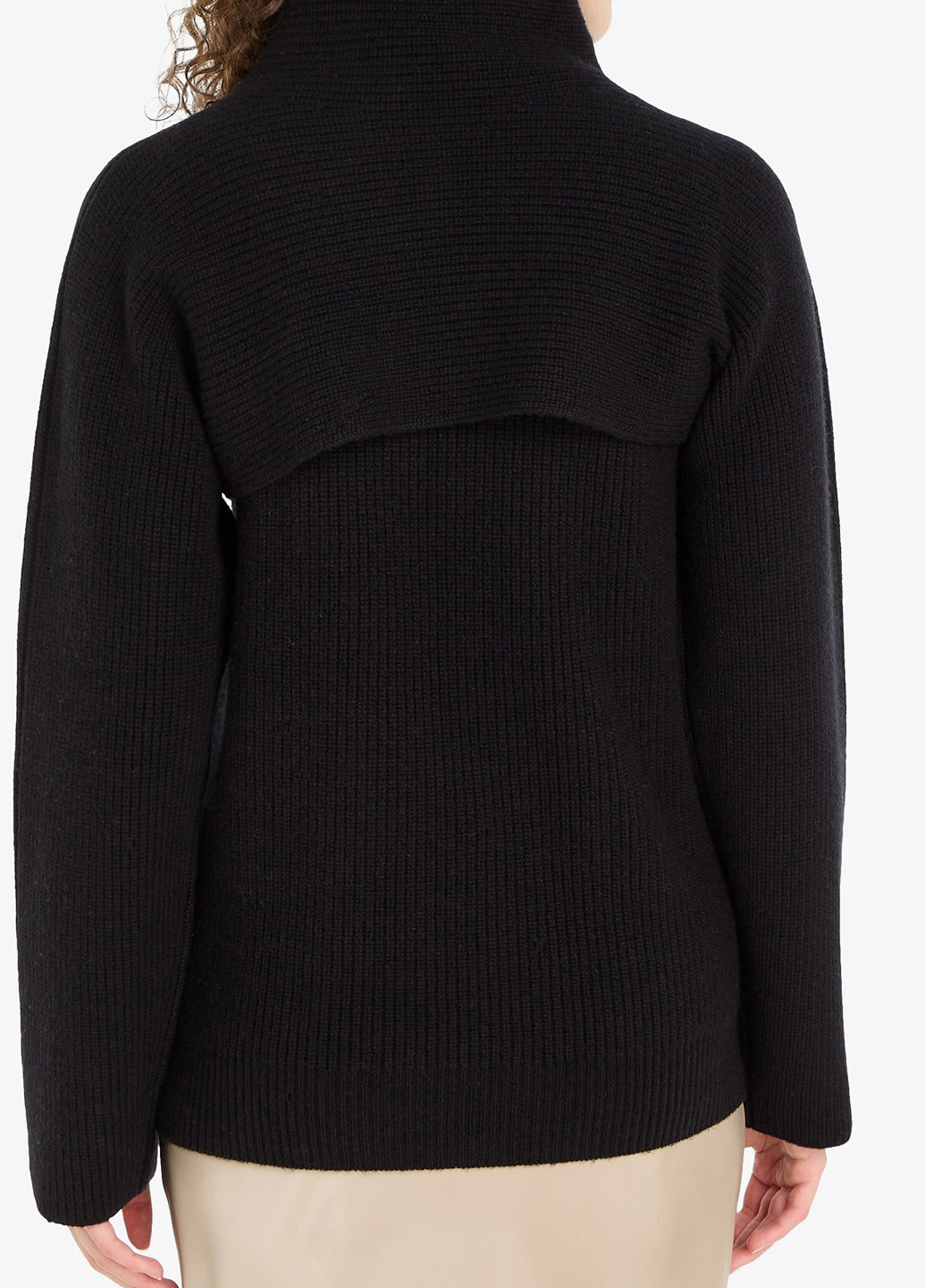 Чорний зимовий светр Calvin Klein