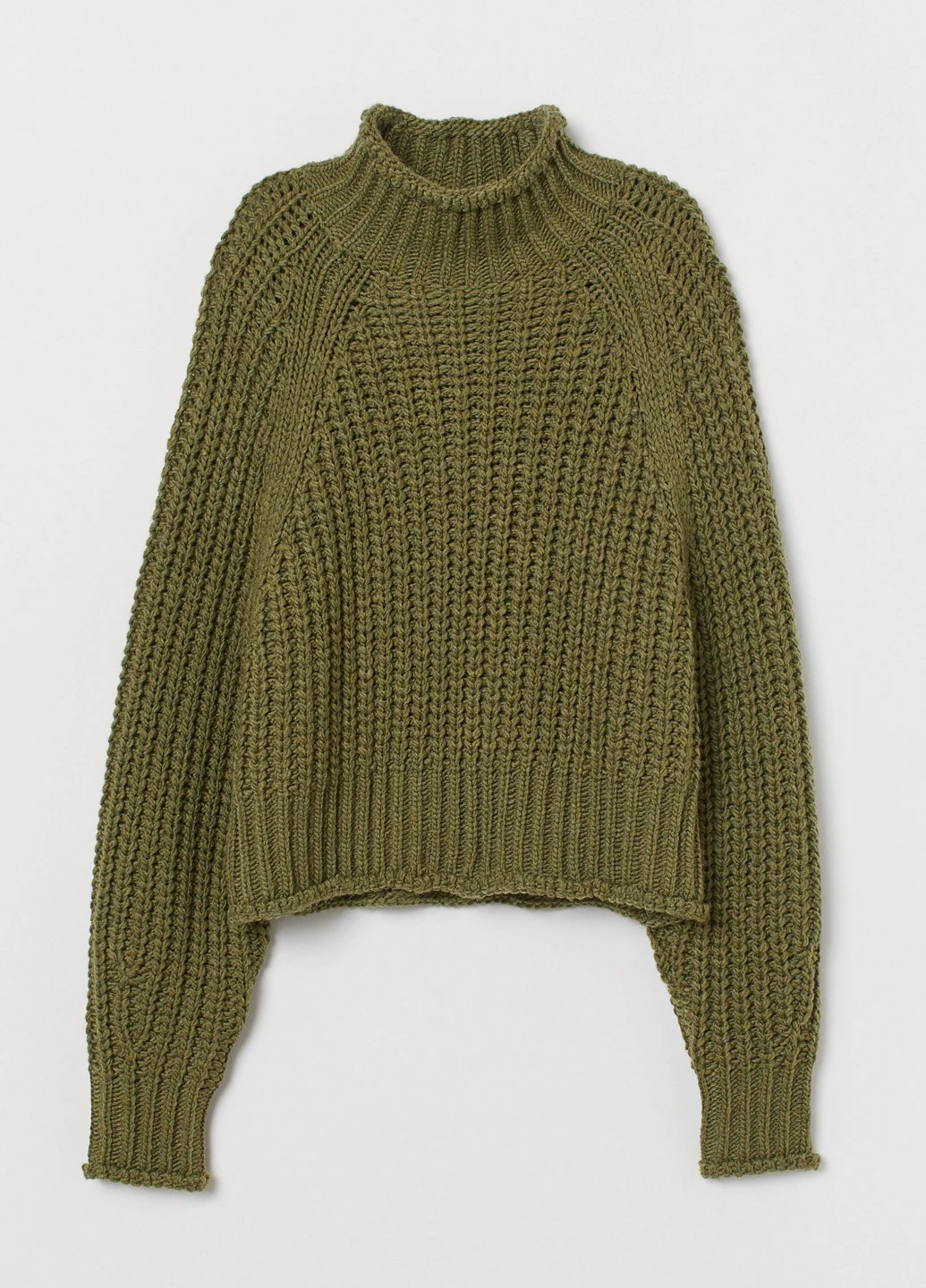 Зелений демісезонний светр H&M