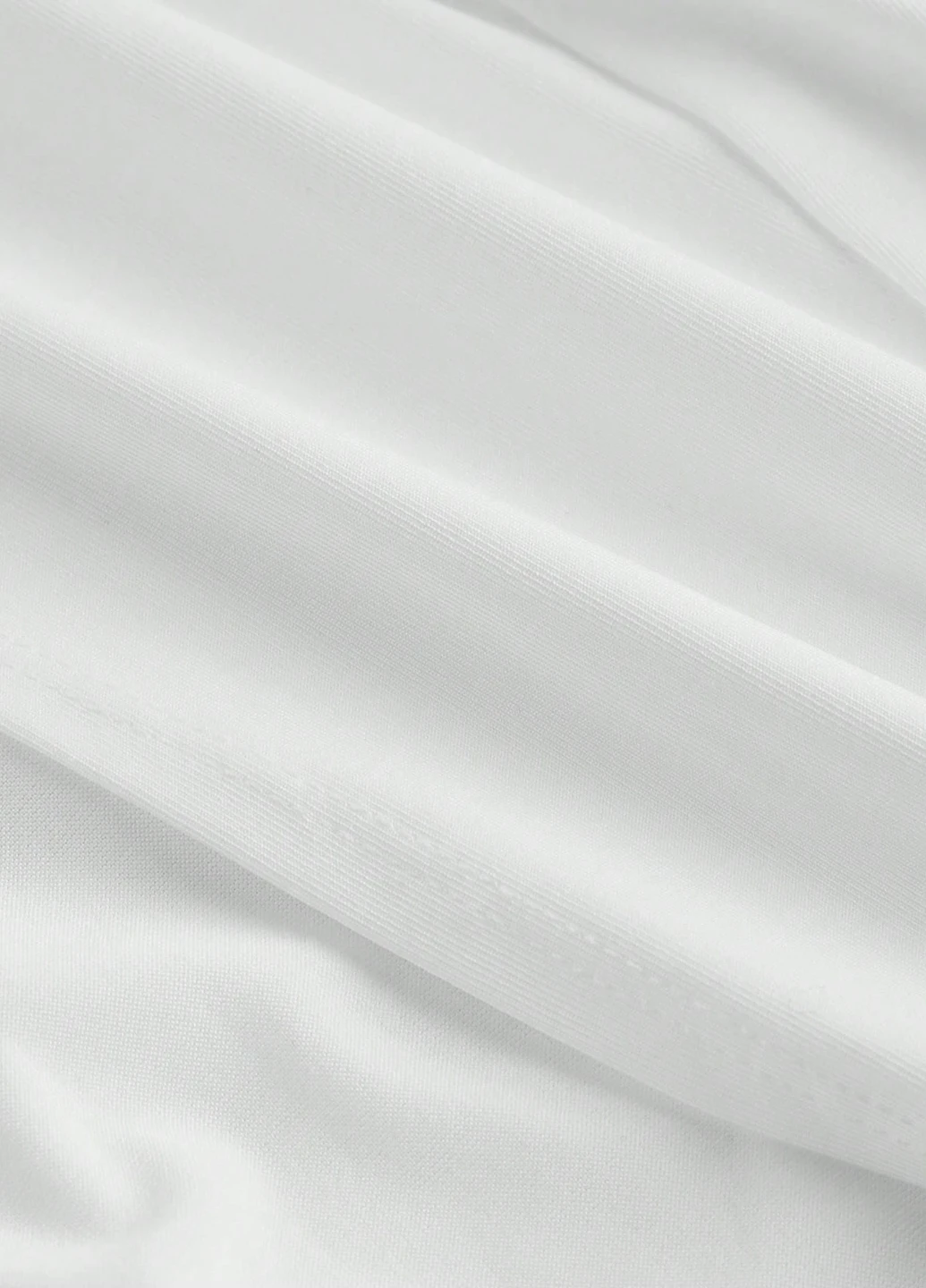 Белое кэжуал платье футляр SHEIN однотонное