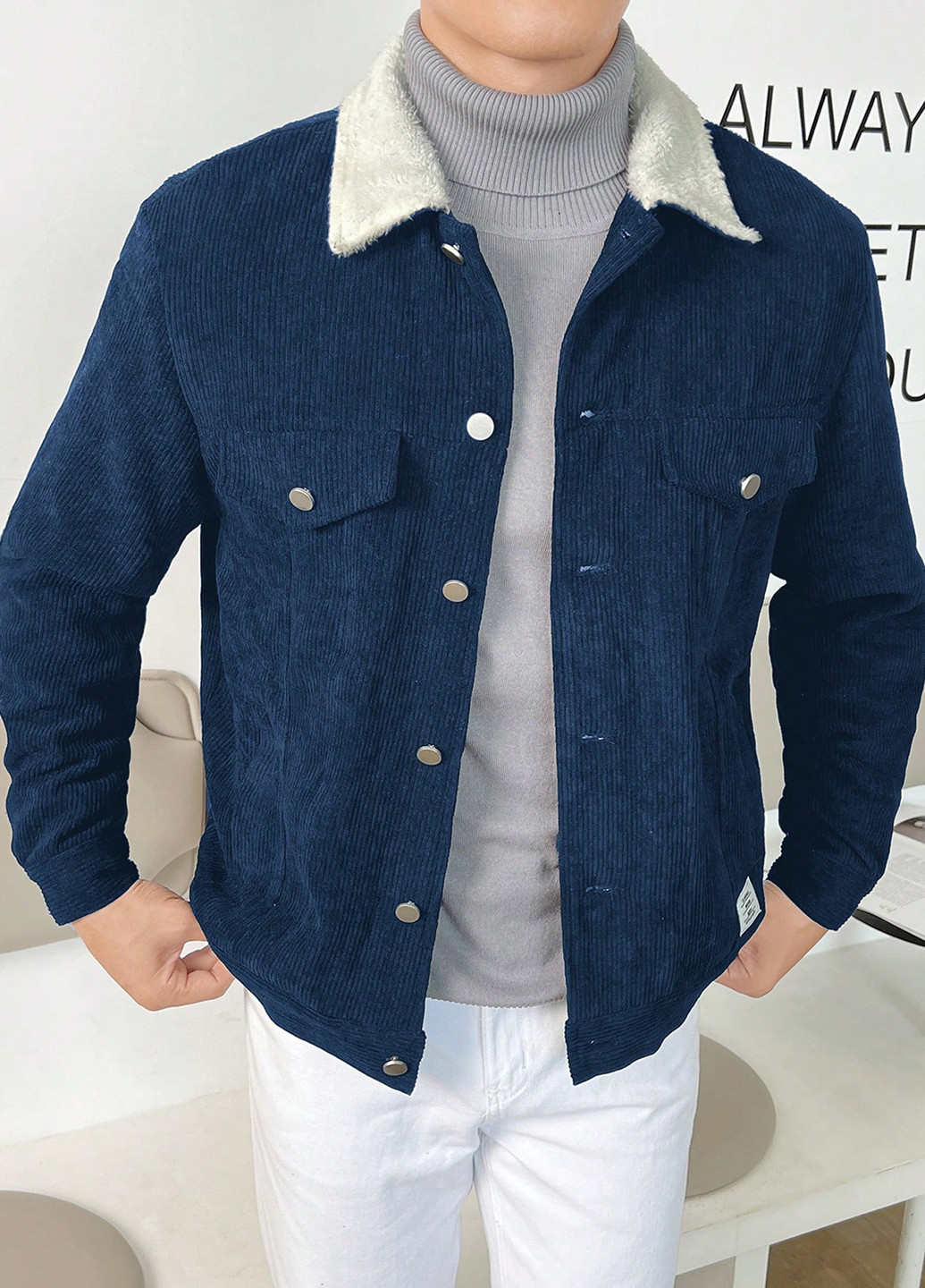 Куртка-сорочка SHEIN (338194214)