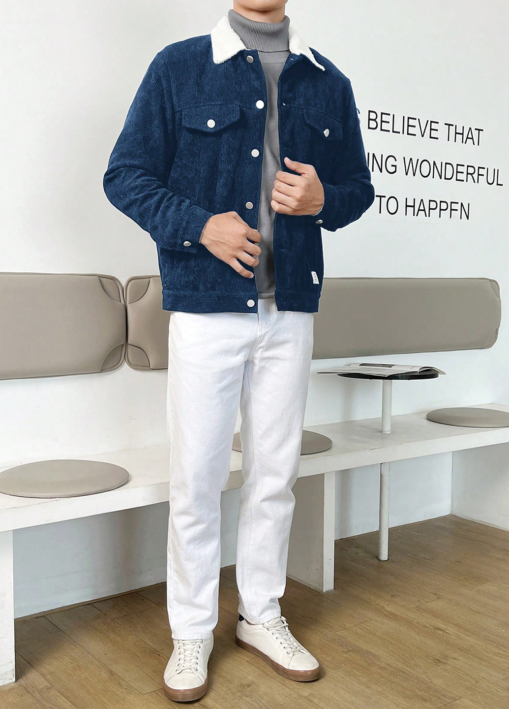 Куртка-сорочка SHEIN (338194214)