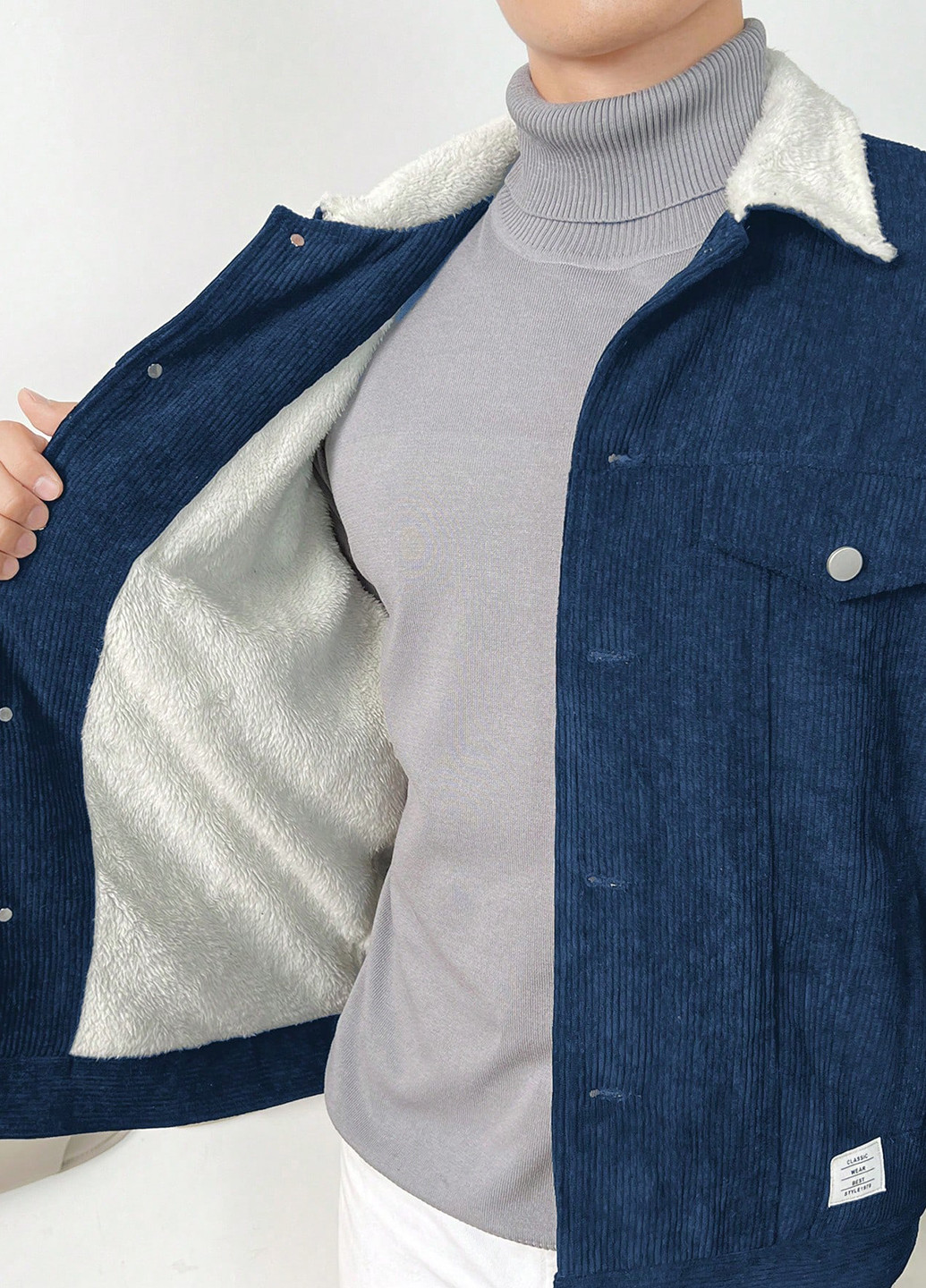 Куртка-сорочка SHEIN (338194214)