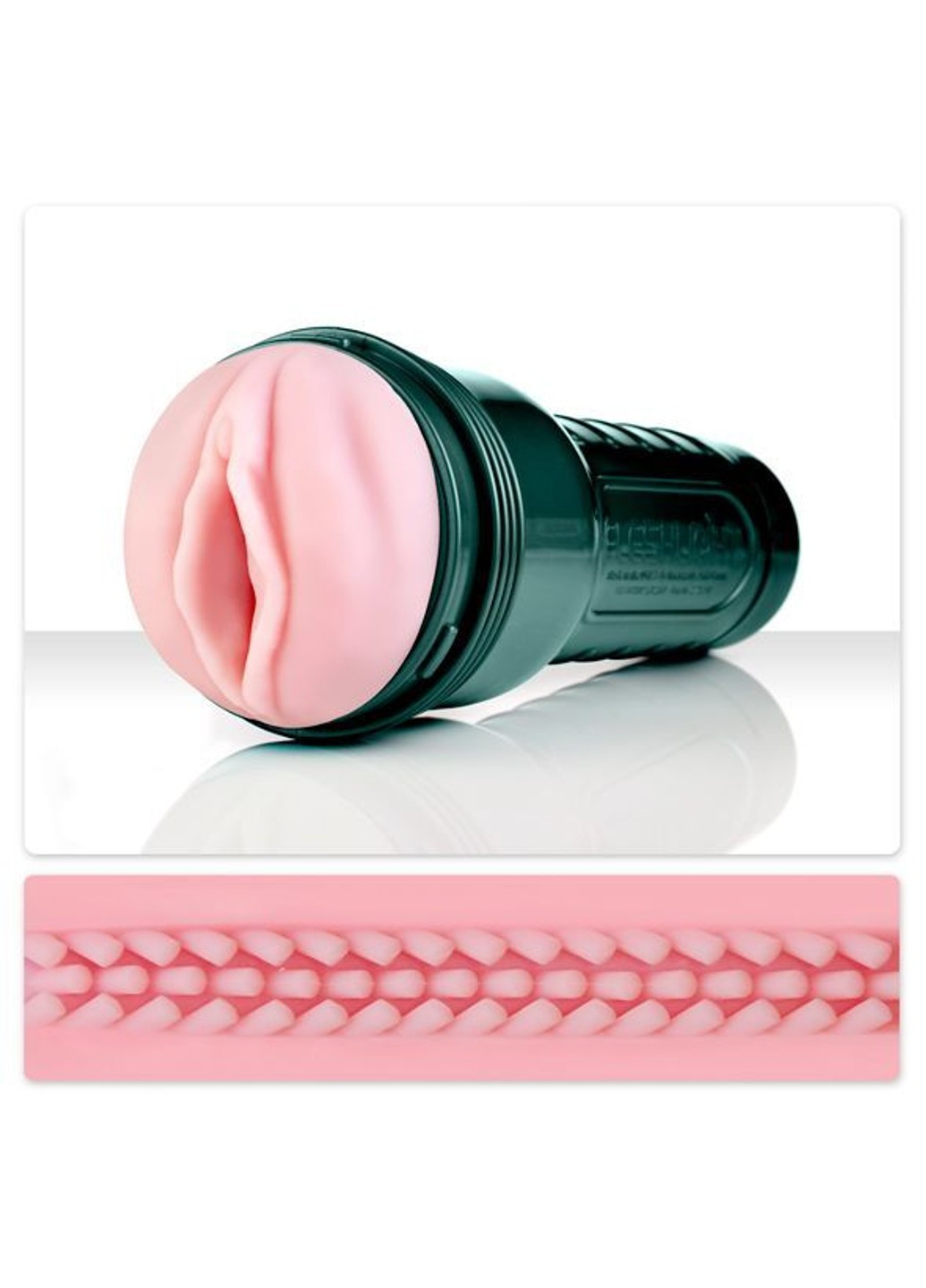 Мастурбатор с вибрацией Vibro Pink Lady Touch, три вибропули, стимулирующий рельеф Fleshlight (254583352)