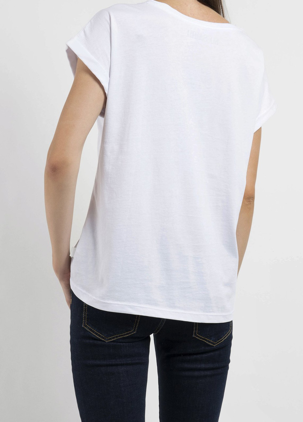 Белая футболка с принтом Ko Samui - (250382437)