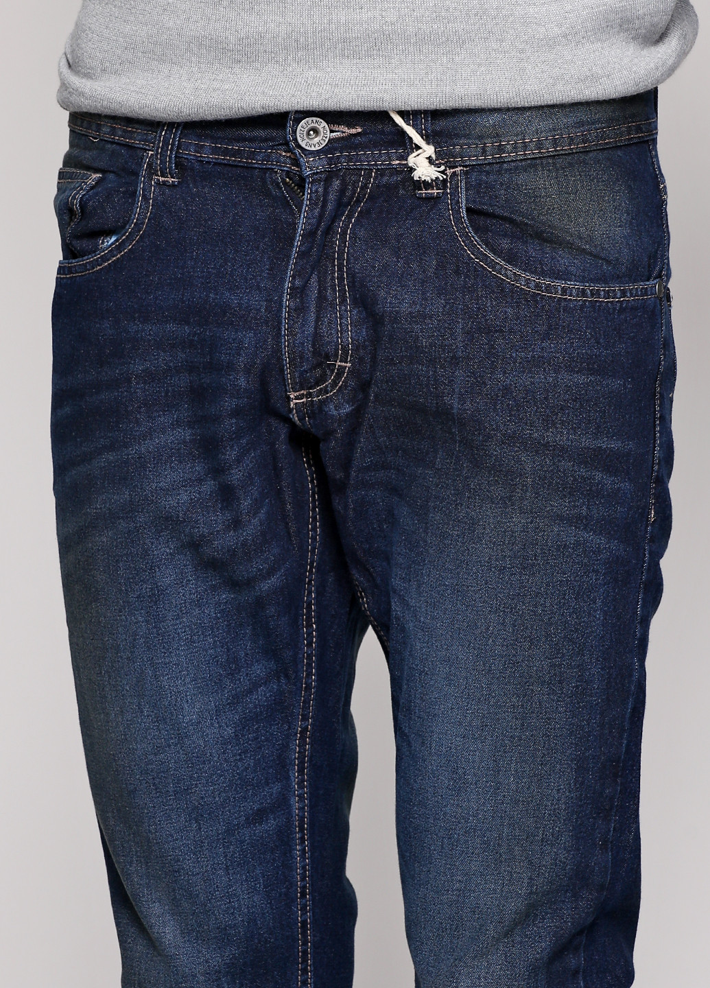 Синие демисезонные джинсы Noize Jeans