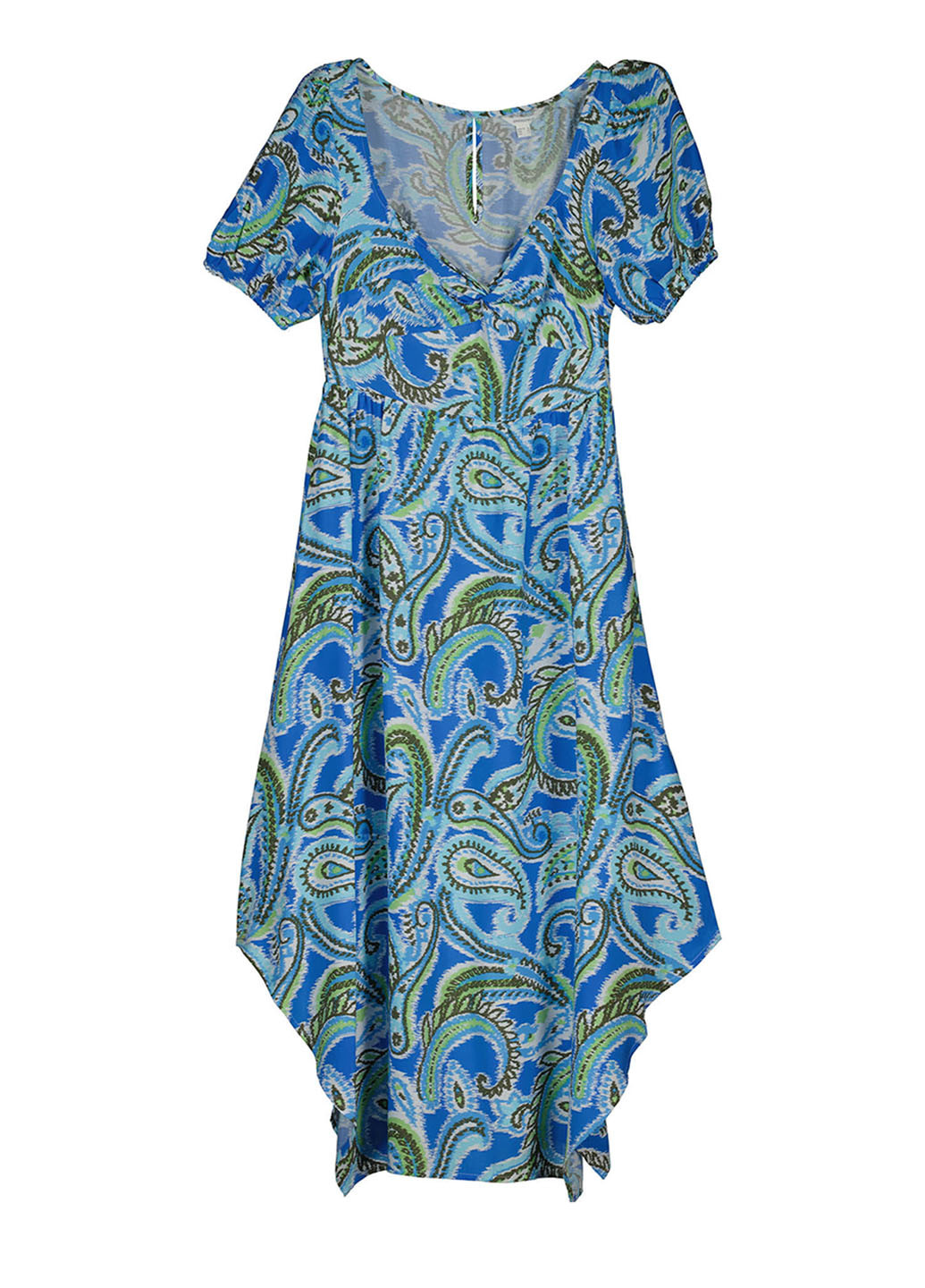 Блакитна кежуал сукня Springfield турецькі огірки