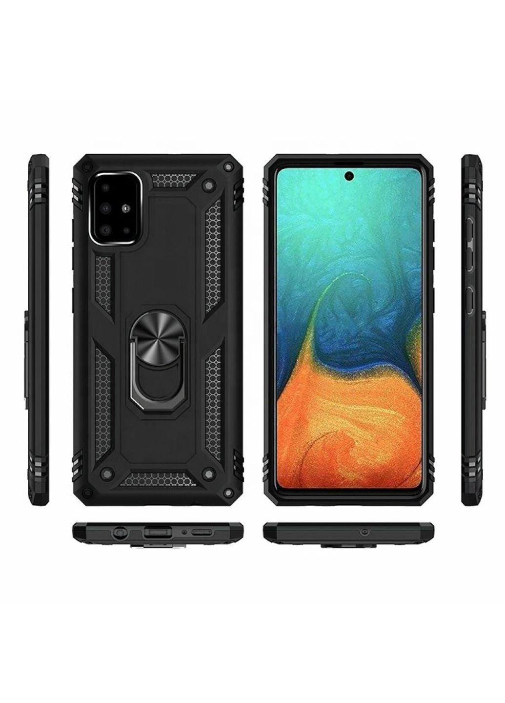 Чехол для мобильного телефона Military Samsung Galaxy A71 SM-A7160 Black (705750) BeCover (252570078)