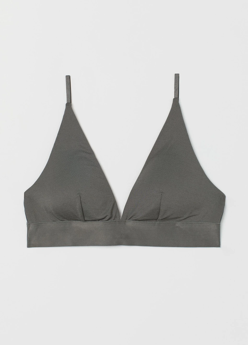 Хакі бюстгальтер H&M