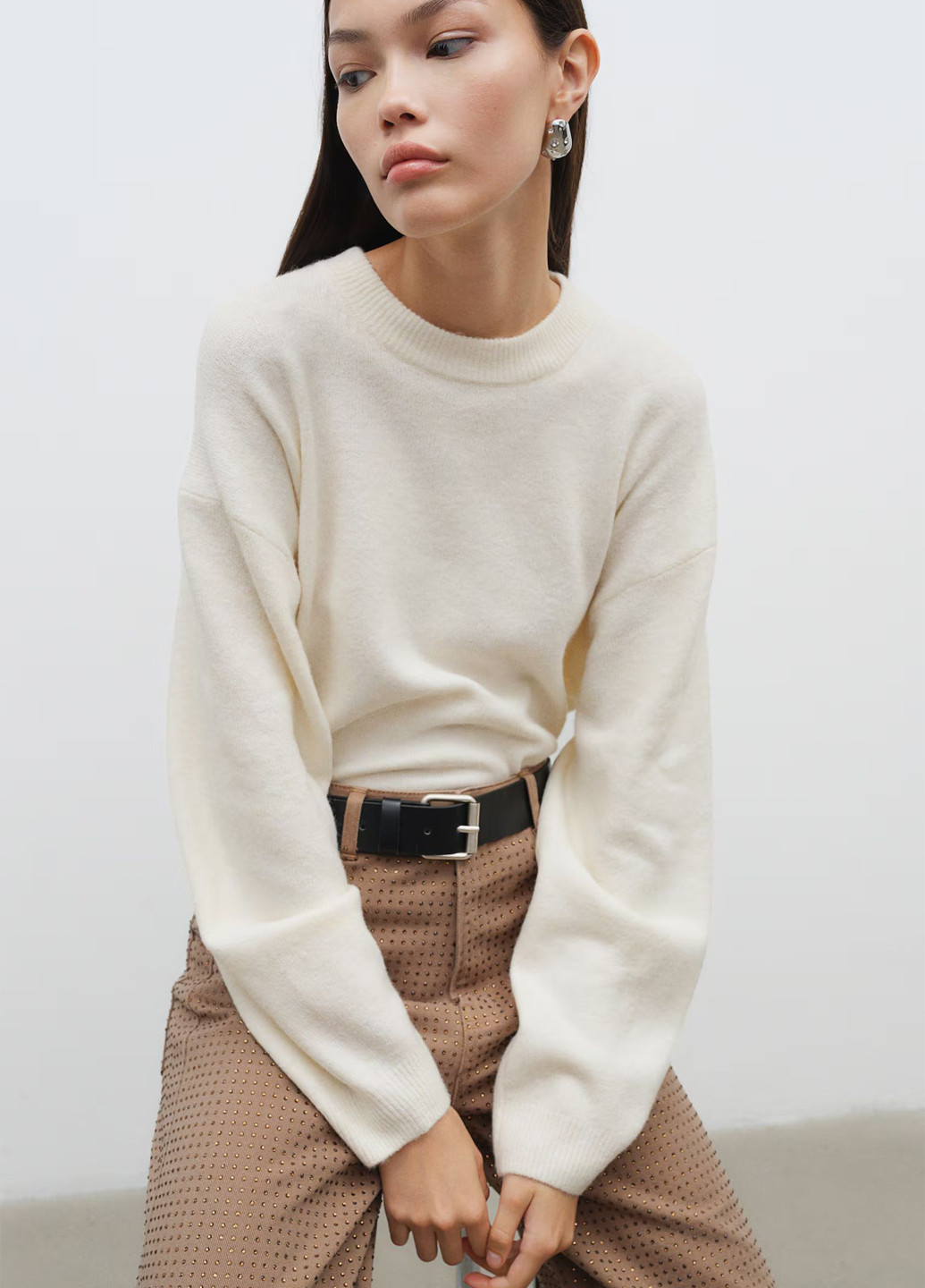 Кремовий демісезонний джемпер джемпер H&M