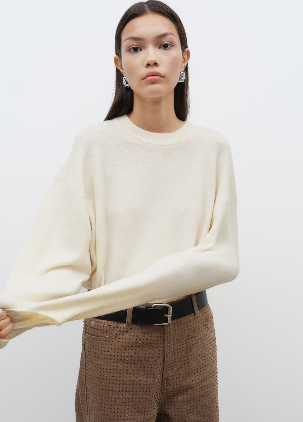 Кремовий демісезонний джемпер джемпер H&M