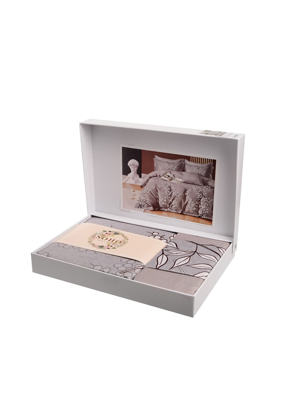 КПБ Евро Lounge 200*230 Colani Silver Soho (317244639)