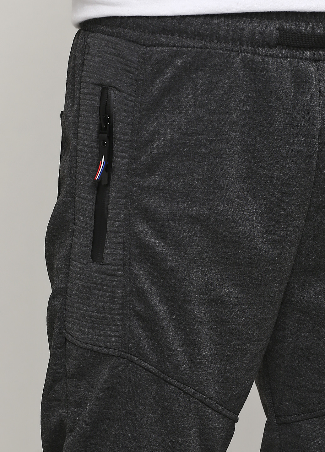 Темно-серые спортивные демисезонные джоггеры брюки AO LONGCOM