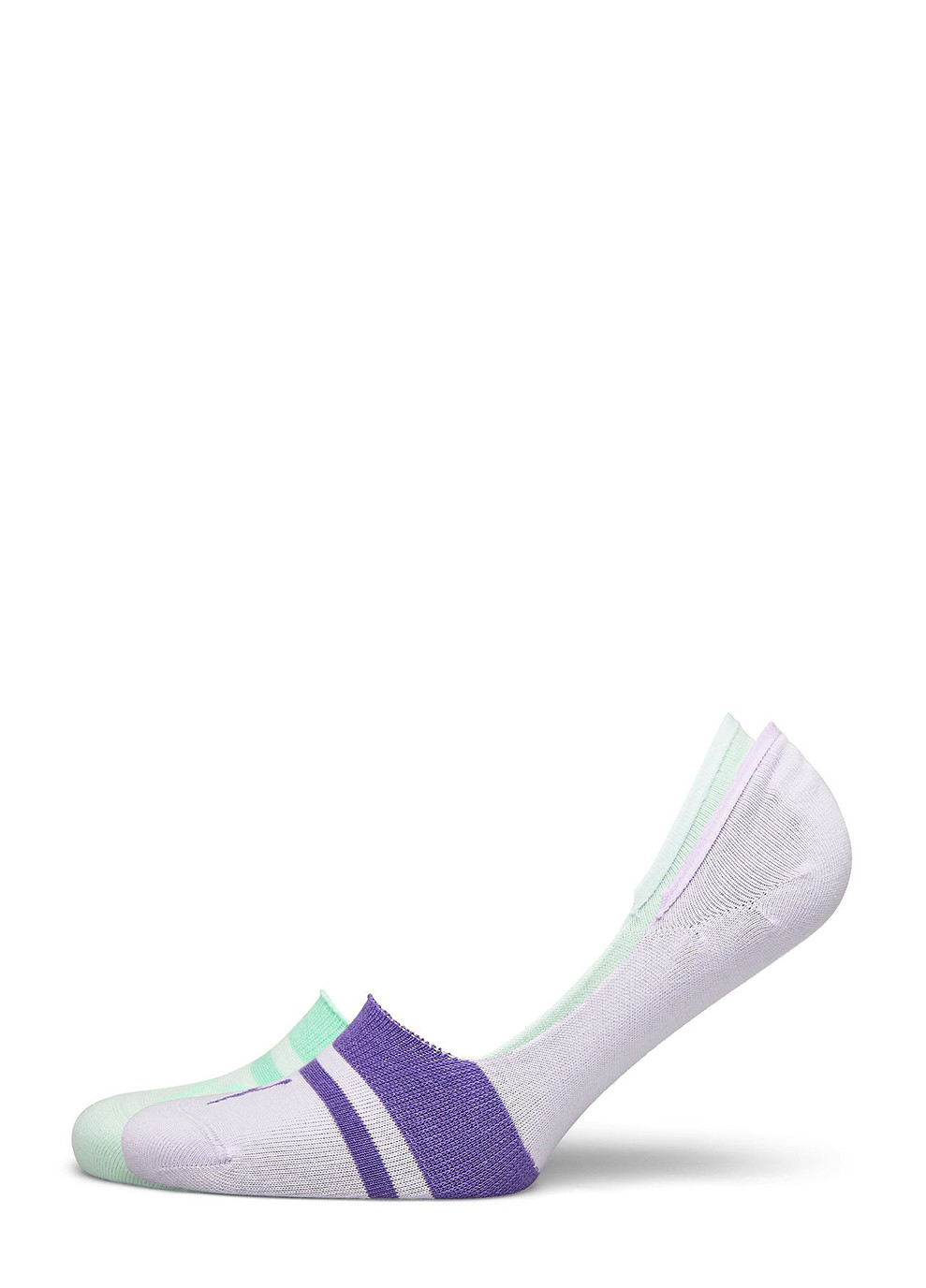 Следы Unisex Heritage Footie 2-pack light purple/light green — 281010001-004 Puma (254342870)