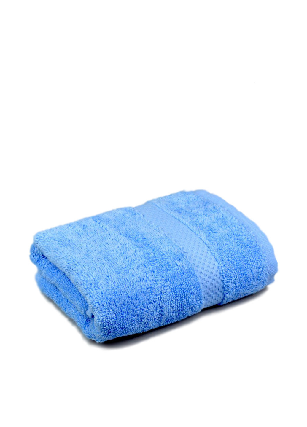 No Brand полотенце, 50х90 см однотонный синий производство - Азербайджан