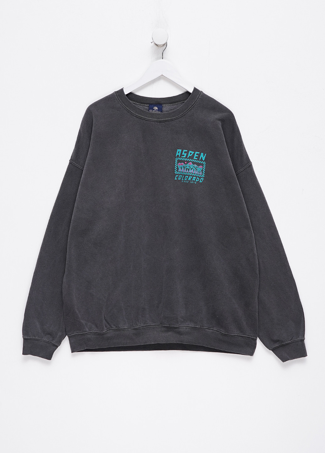 Графітовий світшот Yesterdays напис без декору (307174810)