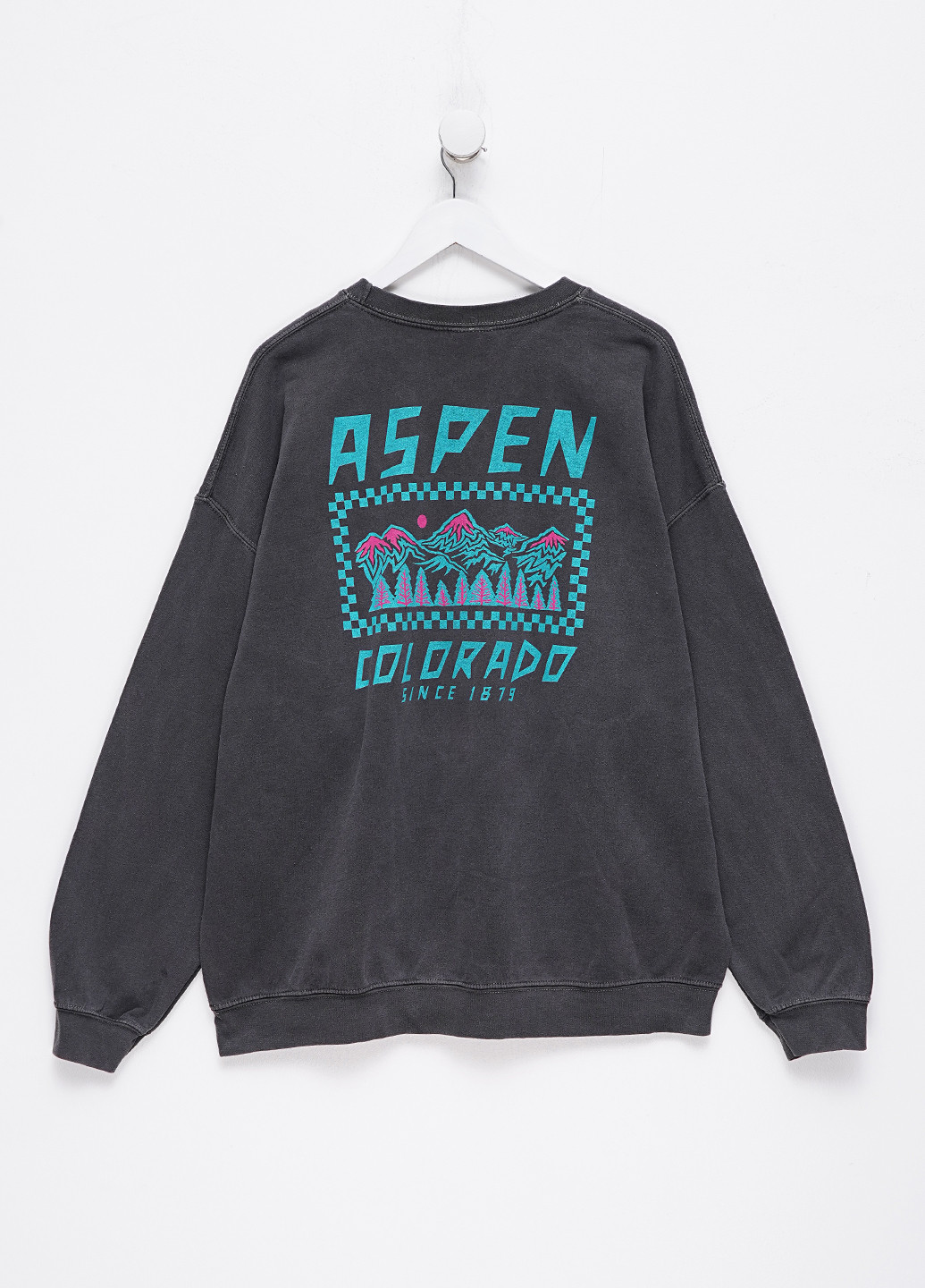 Графітовий світшот Yesterdays напис без декору (307174810)