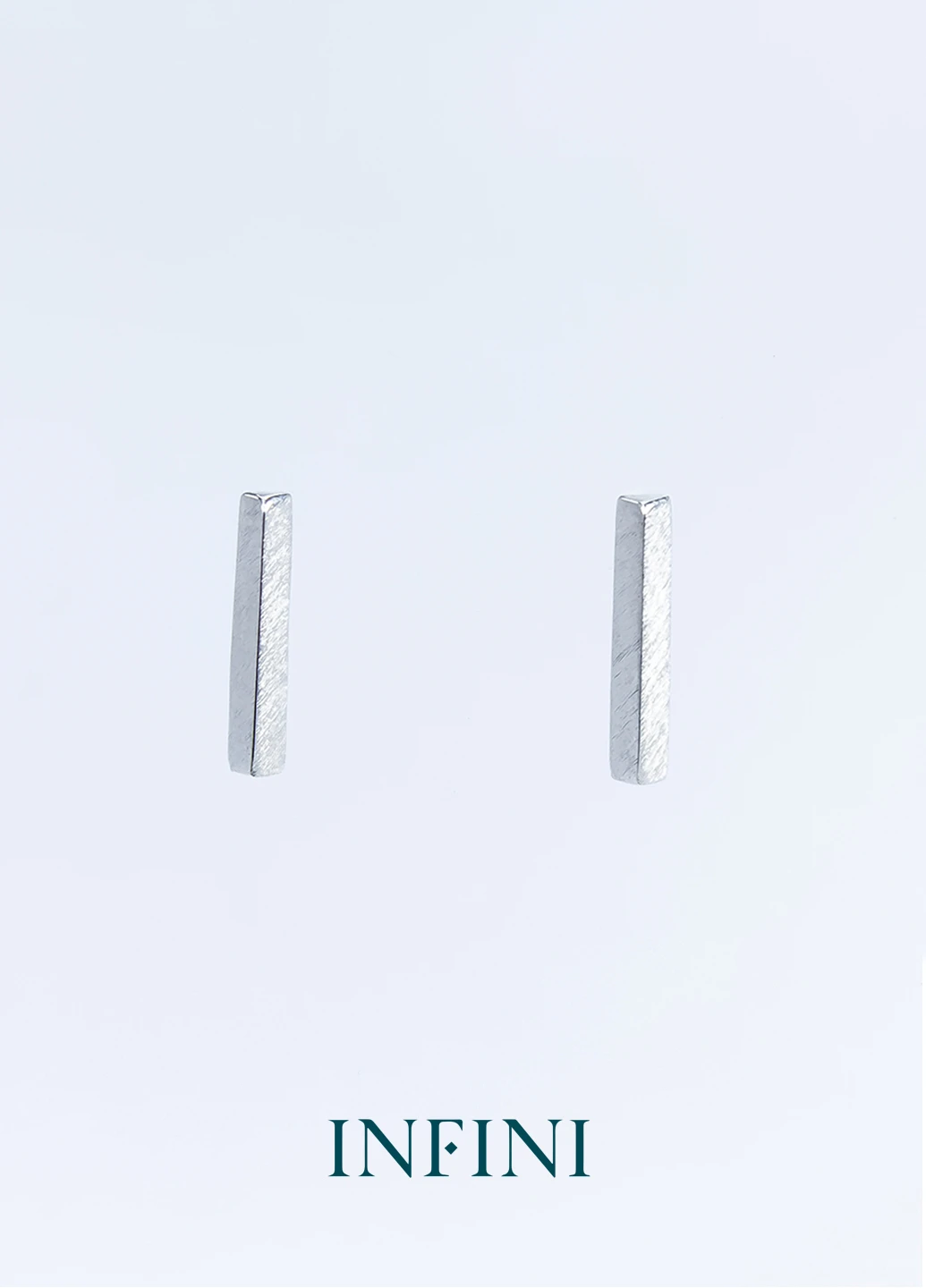 Сережки срібні Infini сатинированные (222694063)