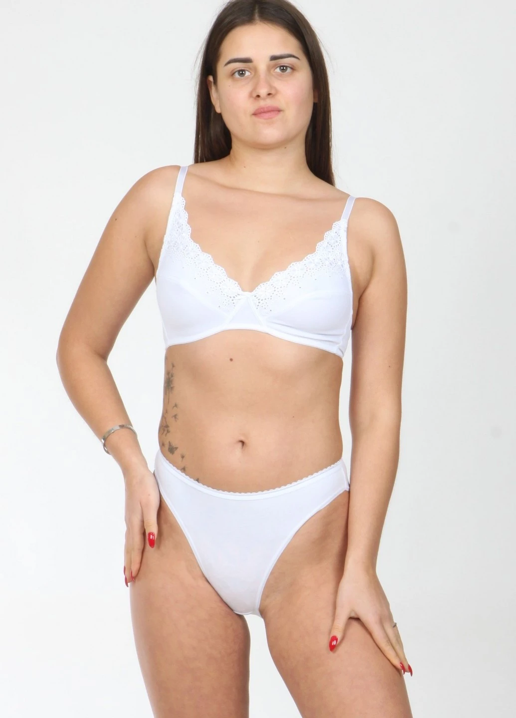 Білий бюстгальтер Lingerie