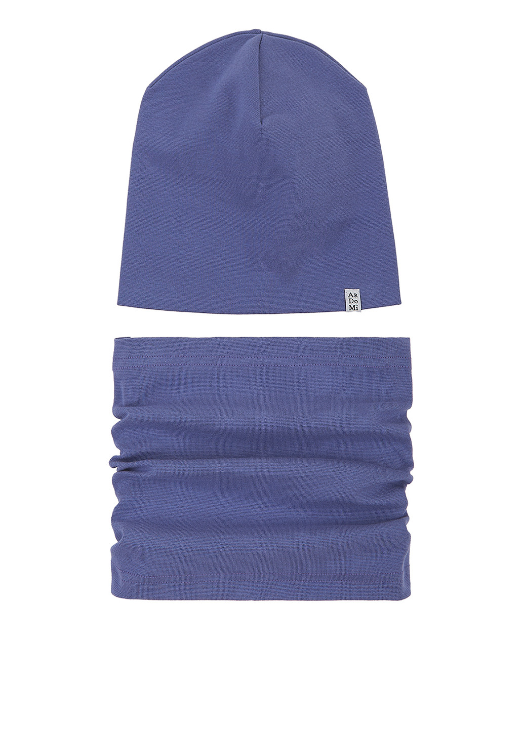 Бузковий демісезонний комплект (шапка, снуд) ArDoMi