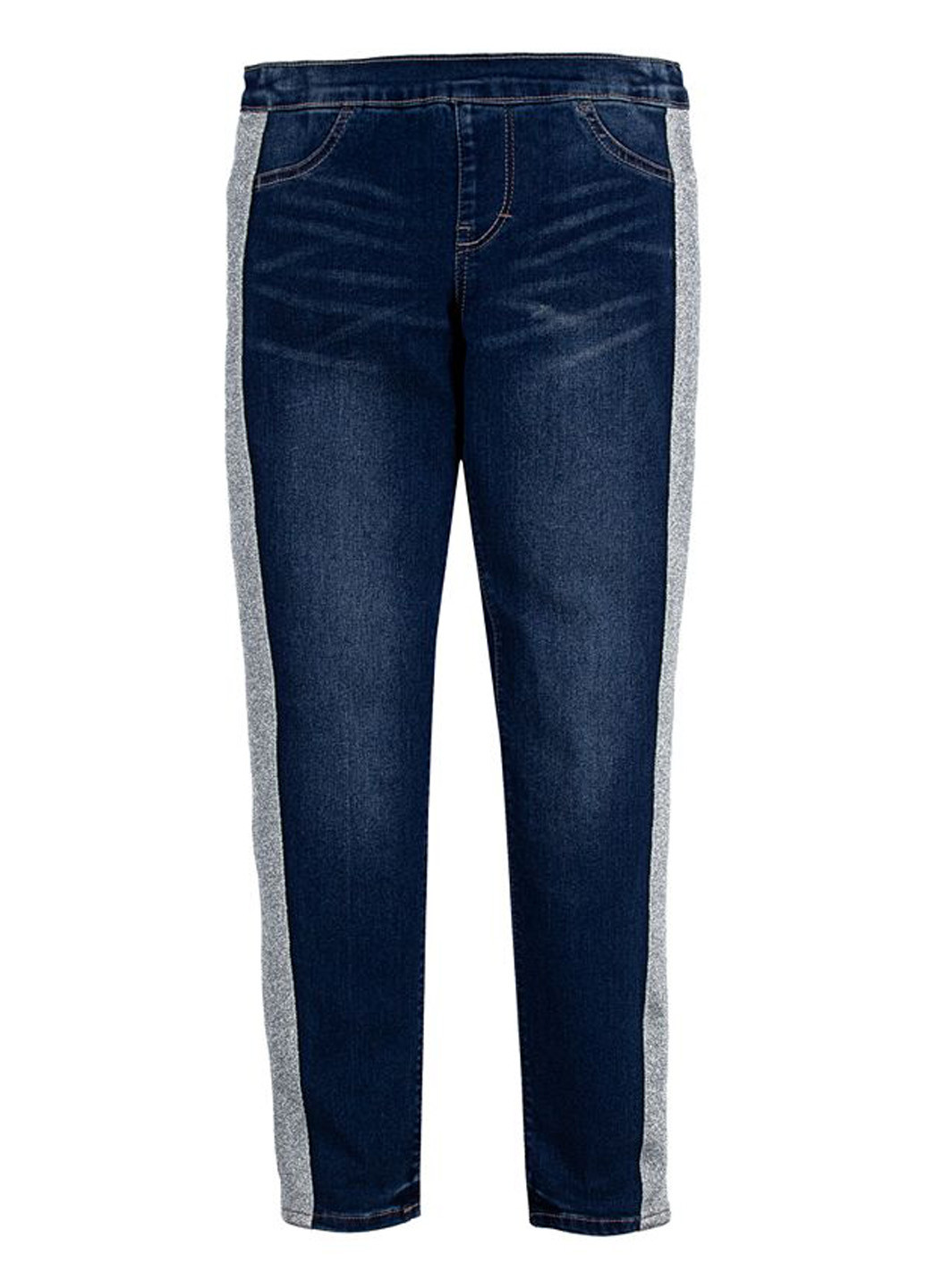 Синие демисезонные джеггинсы Levi's