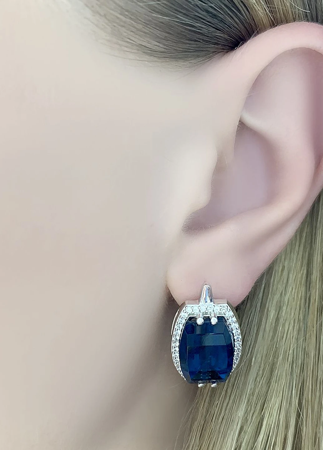 Серьги Silver Flame (233883681)