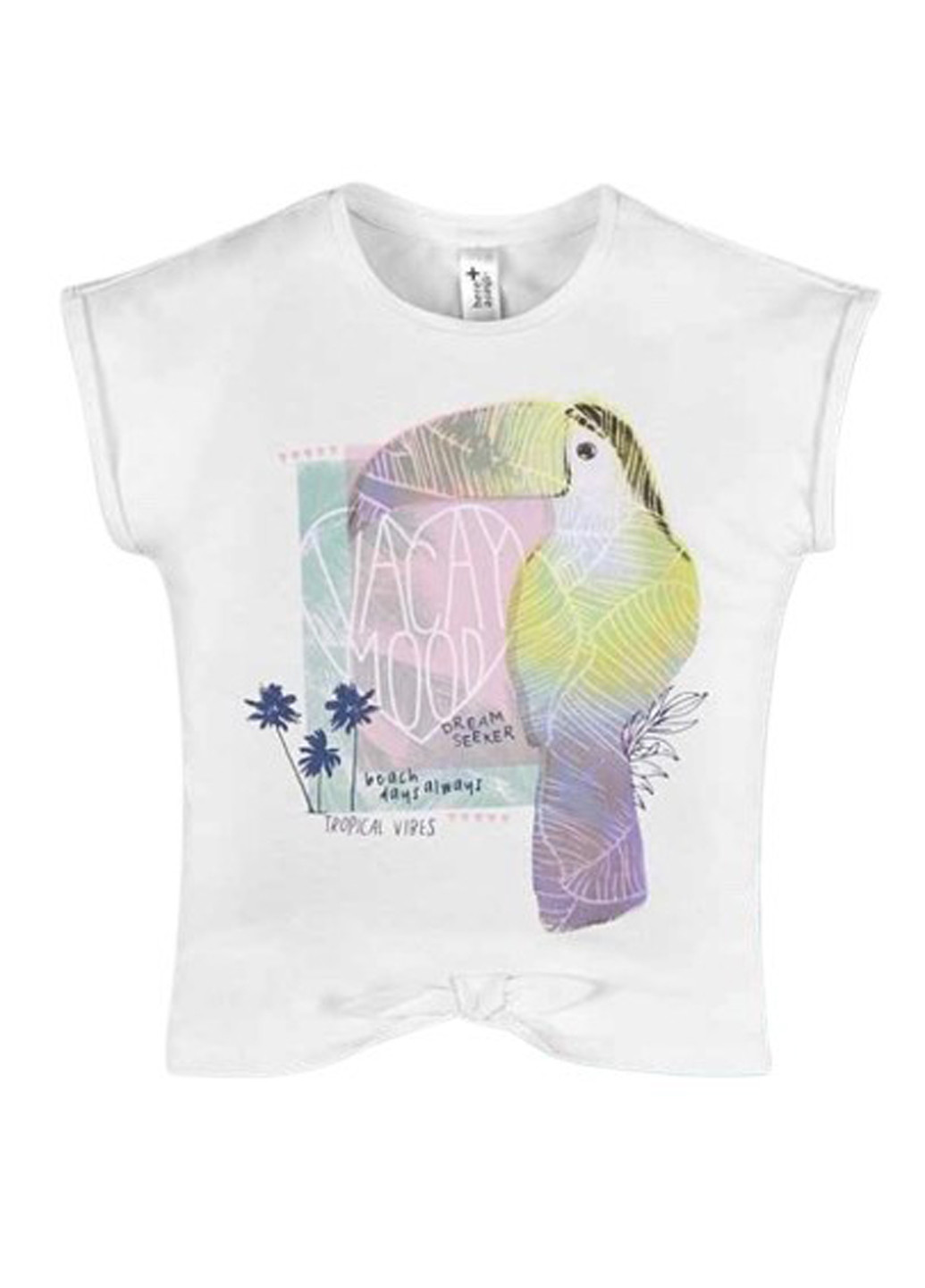 Біла літня футболка C&A