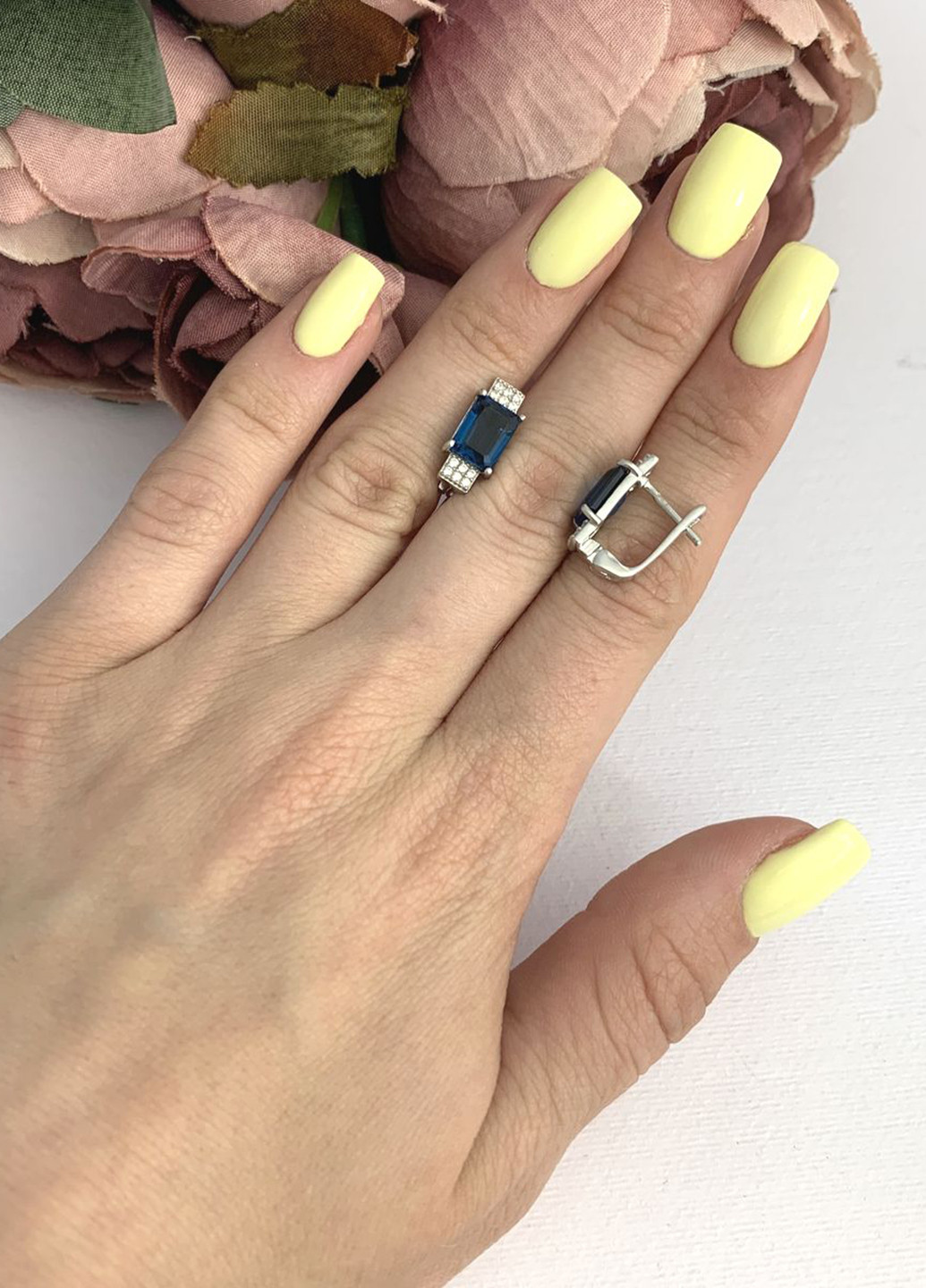 Сережки Silver Flame (233883863)