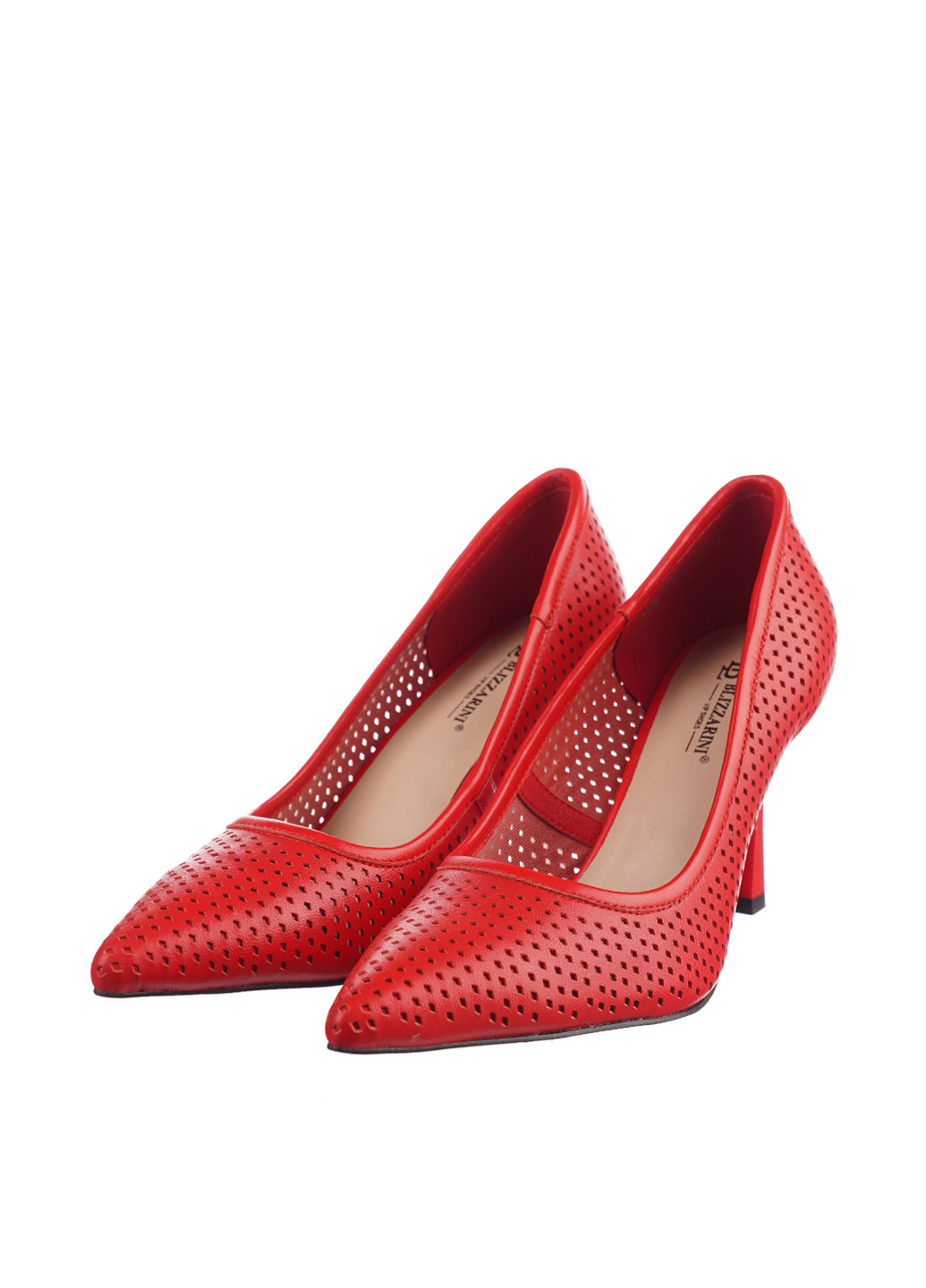 Blizzarini Туфли лодочки красный з натуральная кожа, украина — демисезон (324218596)