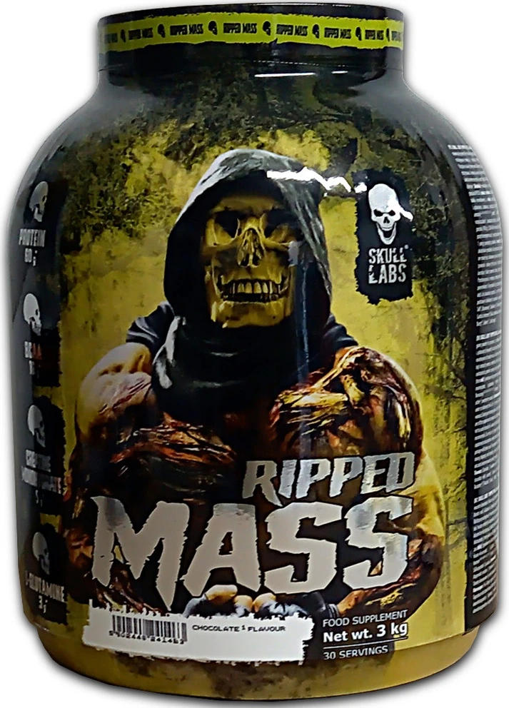 Гейнер Ripped Mass 3 kg (Snikers) SKULL LABS (256384861)