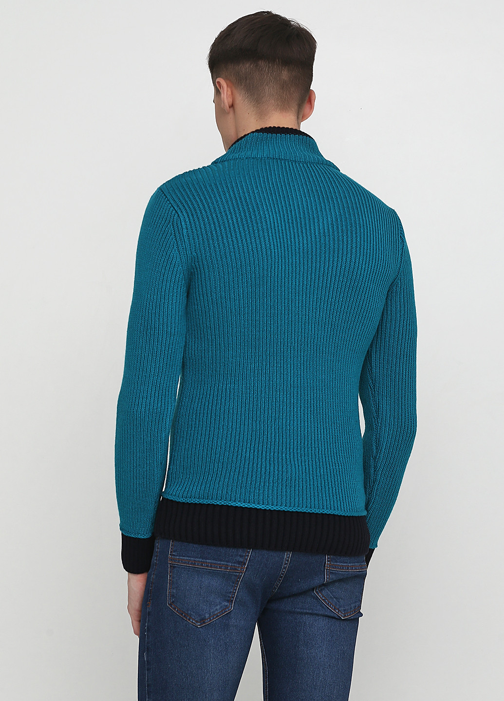 Зеленый зимний пуловер пуловер Timati