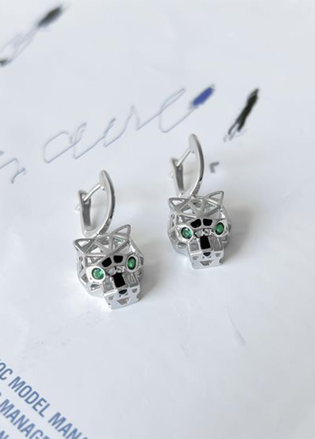 Сережки Silver Flame (262379400)