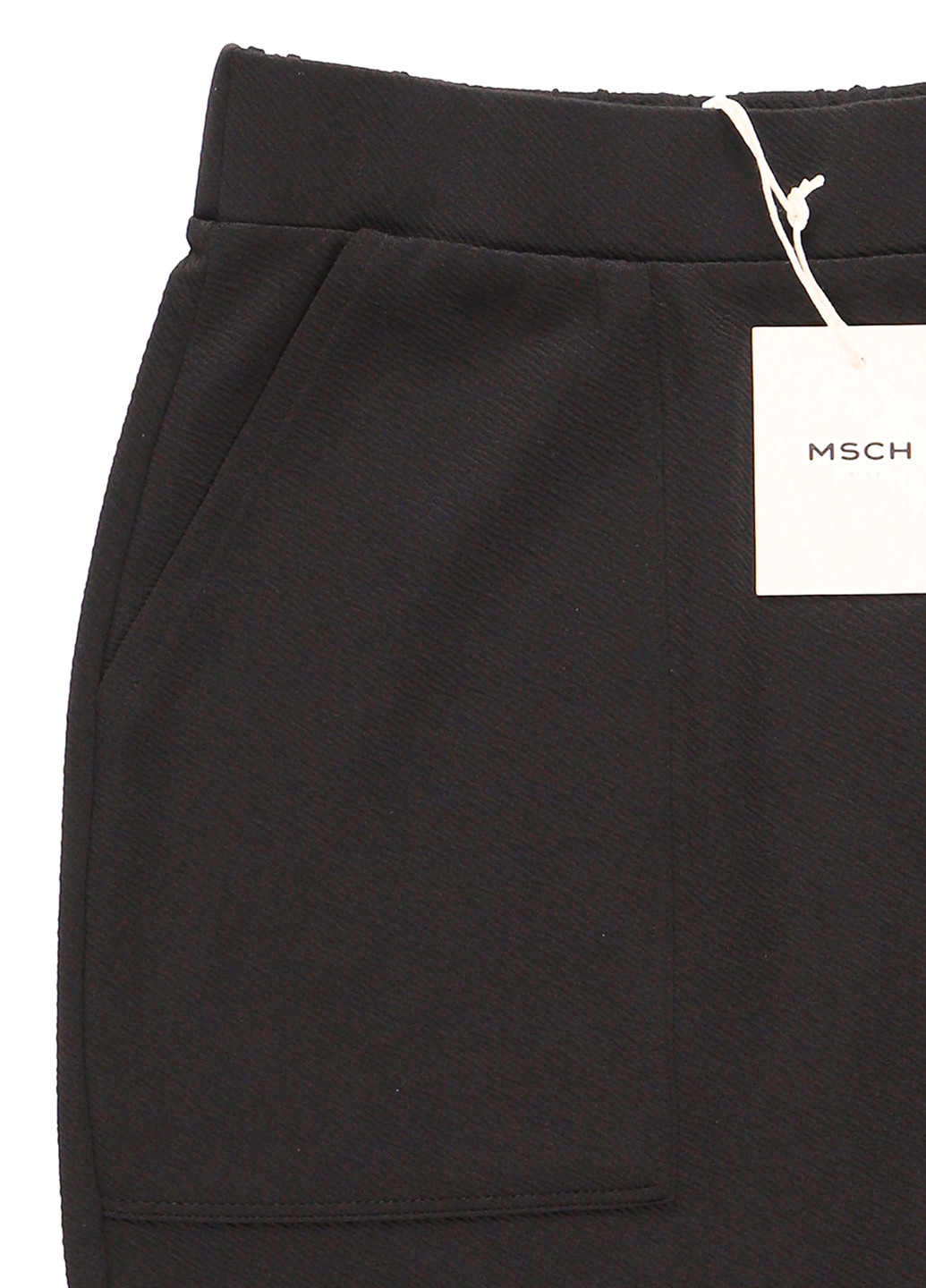 Черная кэжуал однотонная юбка MSCH карандаш