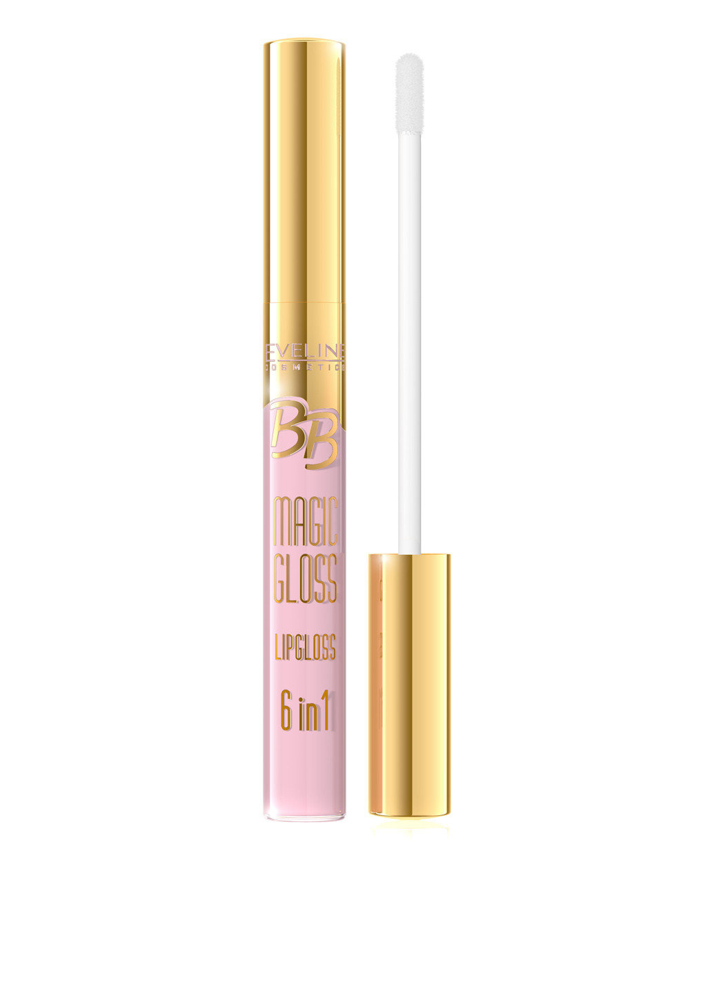 Блеск для губ BB MAGIC GLOSS 6в1 №100, 9 мл Eveline (6976374)