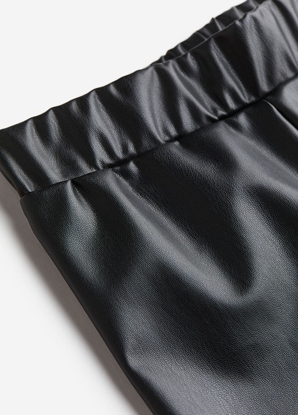 Черные демисезонные леггинсы H&M